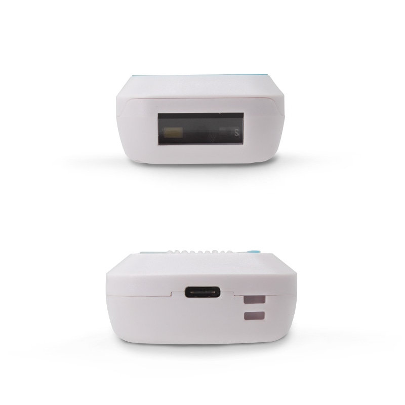 تُبرز هذه الصورة قارئ RFID LF بلوتوث لالتقاط UID والباركود من حيث مؤشر LED ضمن تطبيقات فئة قارئات LF RFID بتردد 125KHz.