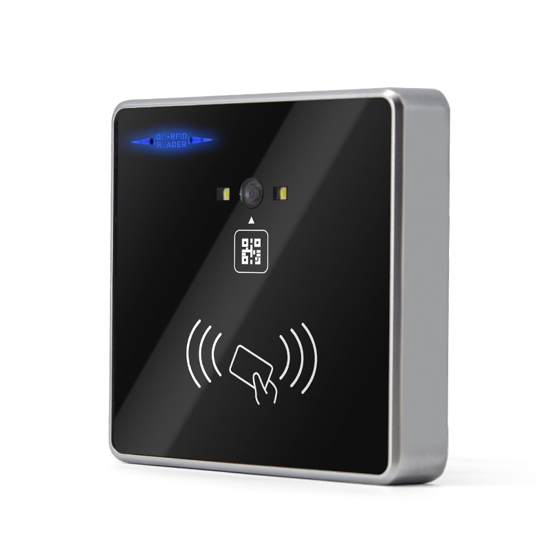 ماسح RFID ورموز QR مخصص للتحكم في الدخول مع تفاصيل الشريحة، للمشترين الذين يقارنون حلول ماسحات RFID & رموز QR.