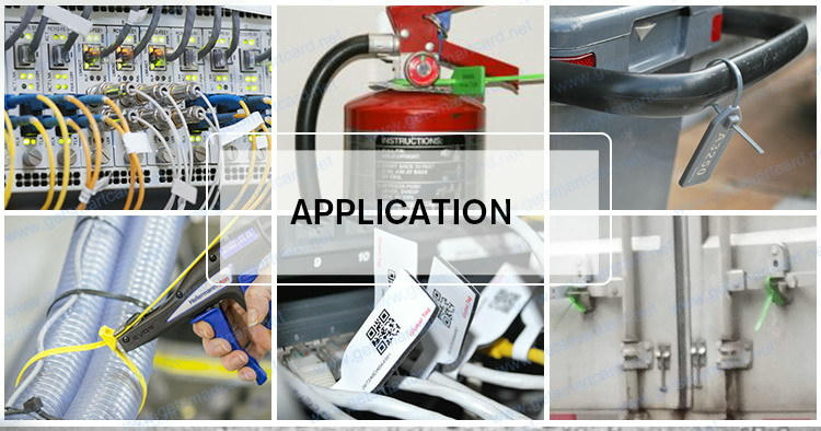 صورة توضح تتبع الحاويات باستخدام أربطة RFID بحرية لإحكام الكابلات ضمن تطبيقات أربطة RFID للكابلات.