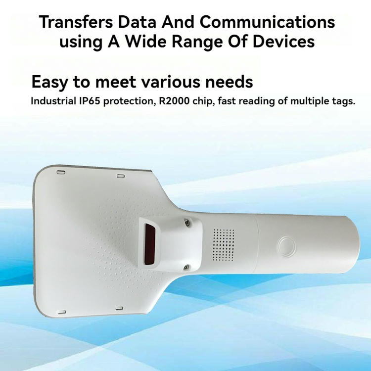 قارئ ZK-RFID-A100 المحمول يستخدم بطارية ليثيوم أيون قياسية قابلة للشحن من نوع 18650 لسهولة الاستبدال في الميدان.