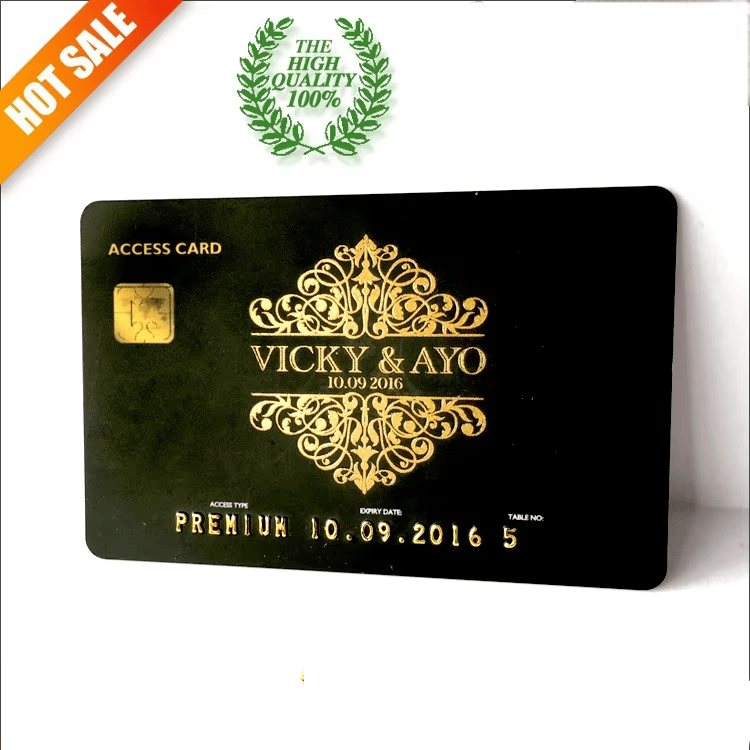 بطاقات IC تلامسية من PVC للبرامج الآمنة مع إبراز المسح غير التلامسي لمشاريع بطاقات الشرائح التلامسية.