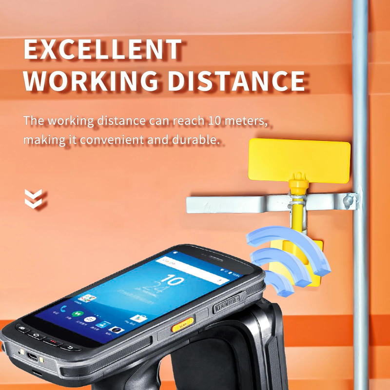 ختم أمان UHF RFID للحاويات مع إظهار تفاصيل الشريحة للمشترين الذين يقارنون حلول أختام أمان RFID.