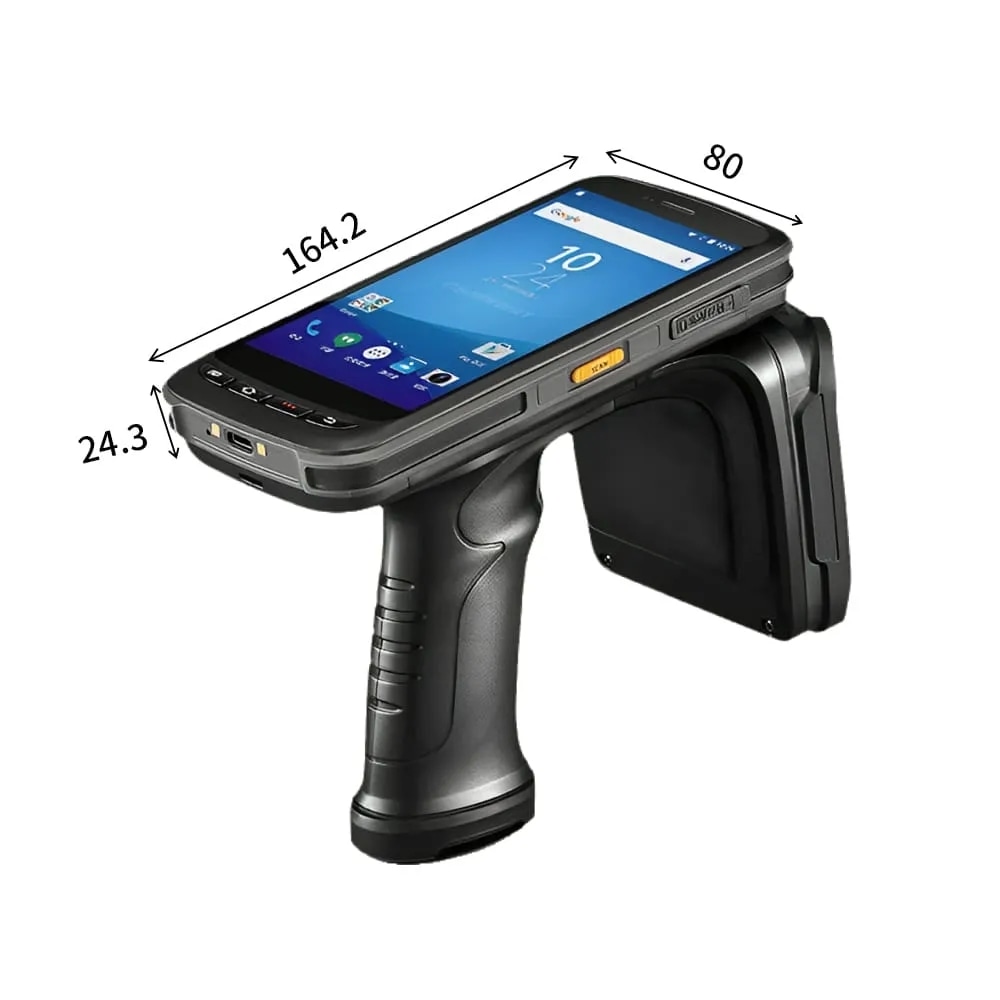مخطط تقني لجهاز CK-B2L بنظام Android يبرز المعالج ثماني النواة بسرعة 2.3GHz وسعة الذاكرة الكبيرة لمعالجة البيانات بسرعة.