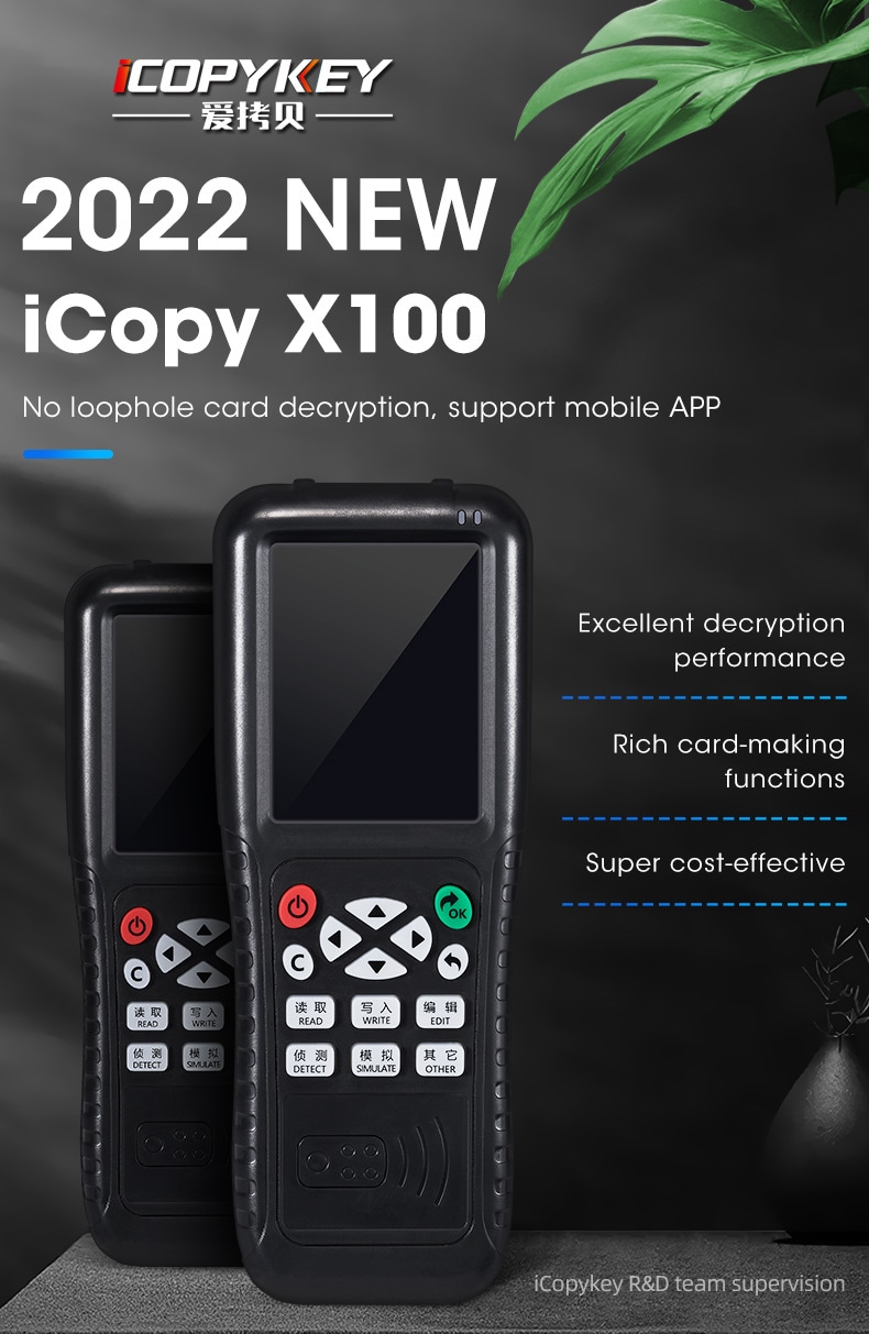 رسم تقني يوضح مناطق القراءة ثنائية الاستشعار في icopy-X100 لتقليل النقاط العمياء في الإشارة.