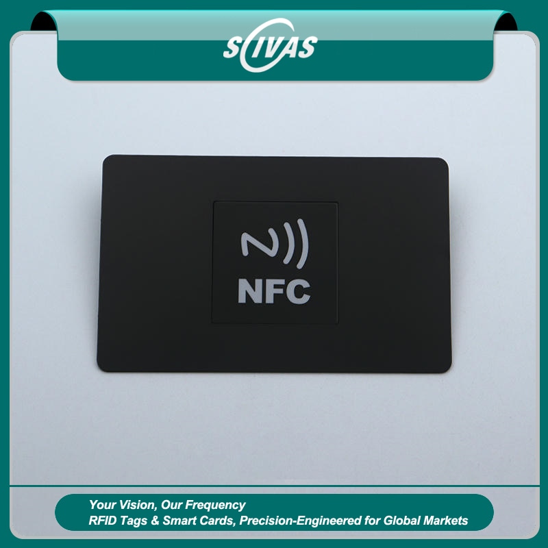 بطاقات دخول معدنية بتقنية RFID بدون تلامس