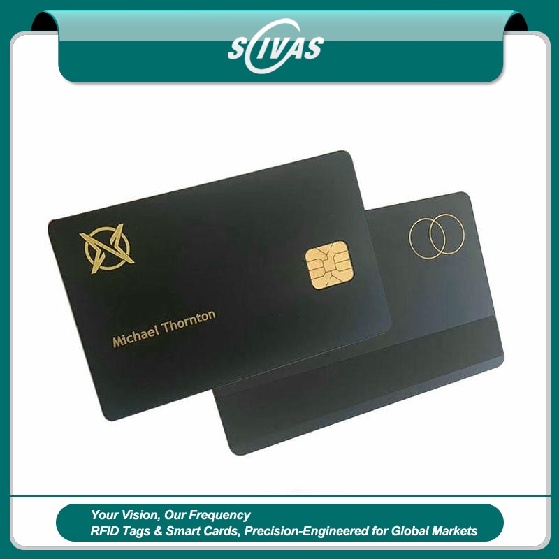 بطاقات RFID معدنية لبيانات اعتماد مستدامة وآمنة