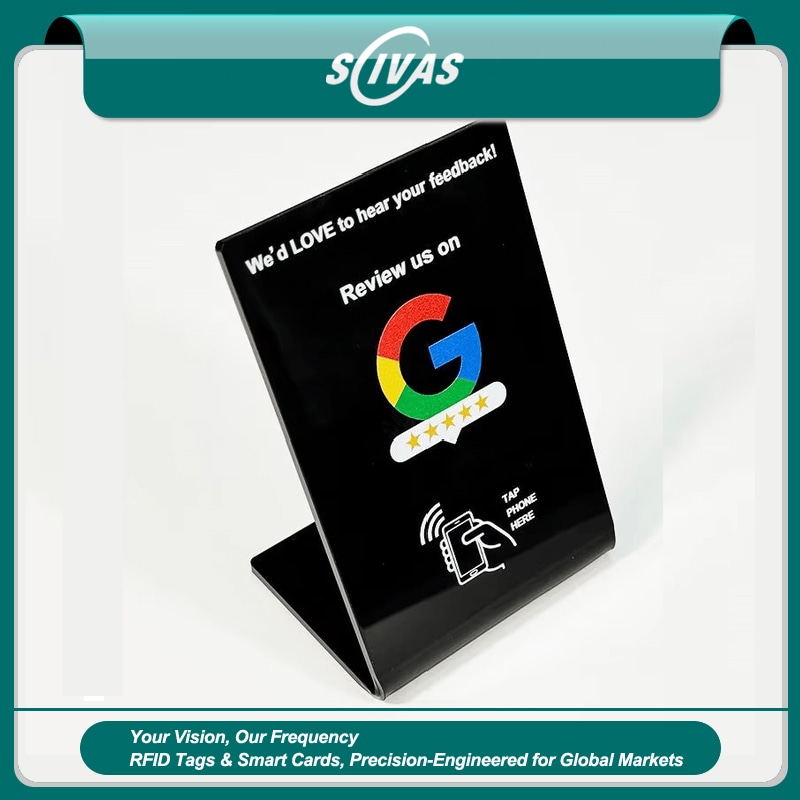 حاملات NFC مكتبية تربط العملاء بالمحتوى الرقمي
