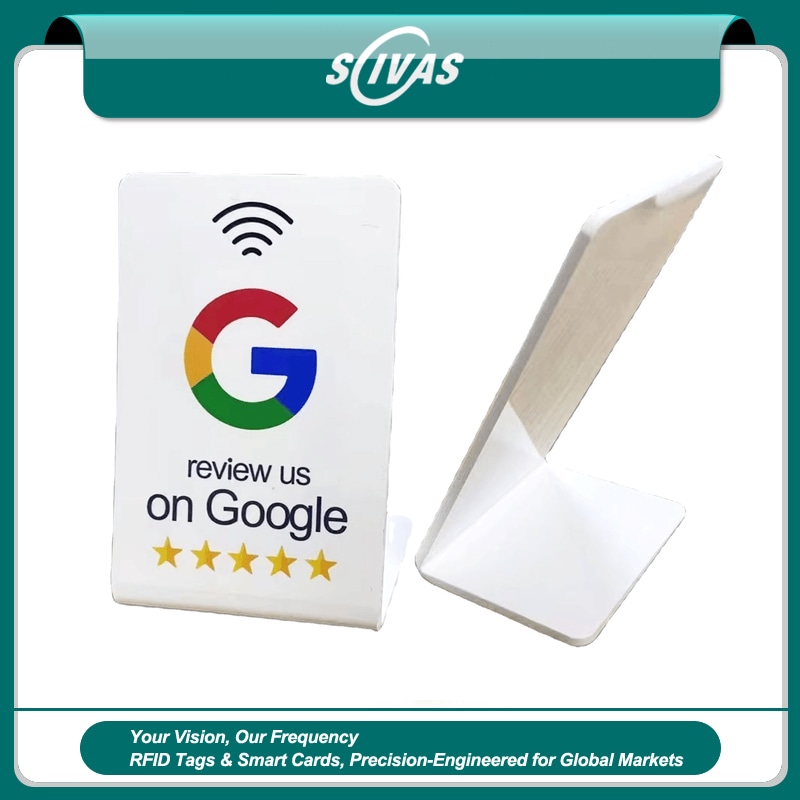 حوامل NFC لتقييمات Google للأعمال المحلية