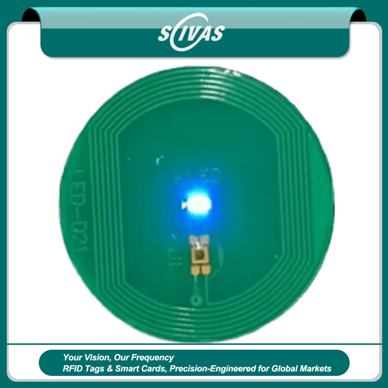 وسوم RFID LED لتسريع العثور البصري على الأصول