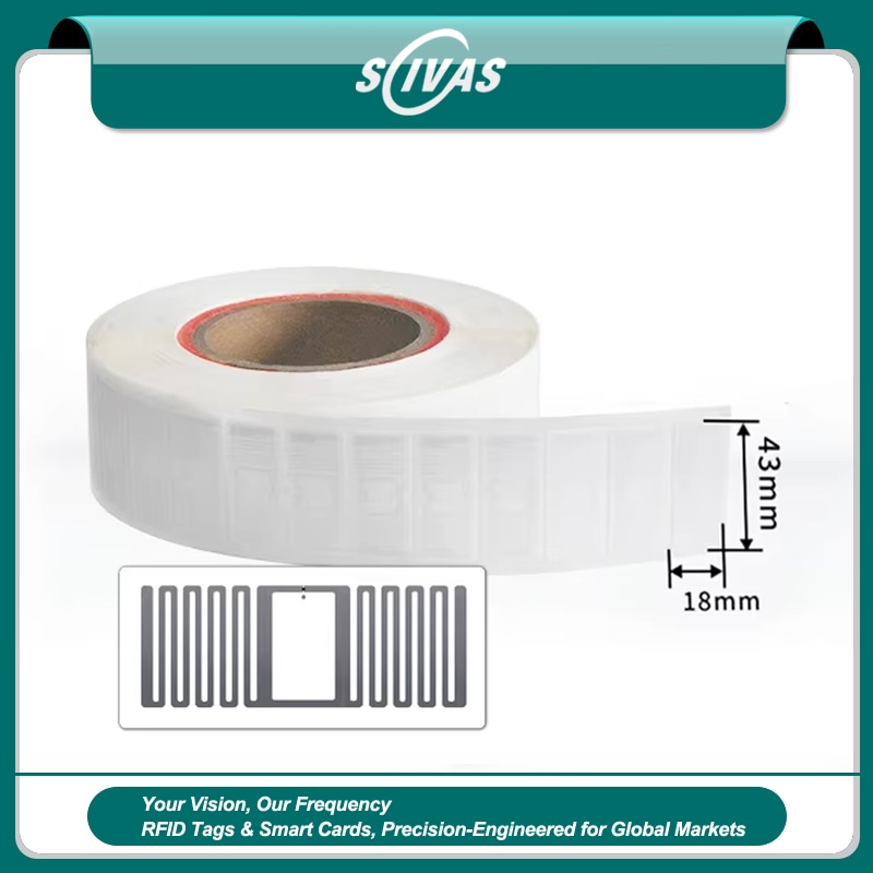 ملصقات UHF RFID بنفث الحبر لتدوير المخزون