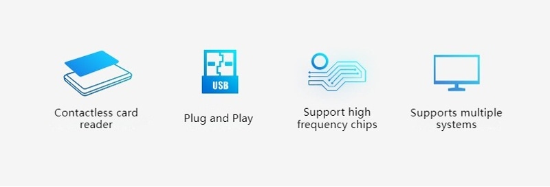 لقطة قريبة لمنفذ USB والبنية الداخلية لقارئ W30Q الذي يدعم كتابة البيانات بسرعة ونقلها بأمان