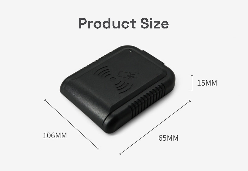 قارئ بطاقات LF RFID لقراءة UID بتردد 125KHz ضمن سيناريو تحكم آمن في الدخول للمشترين الذين يقارنون حلول قارئات LF RFID بتردد 125KHz.