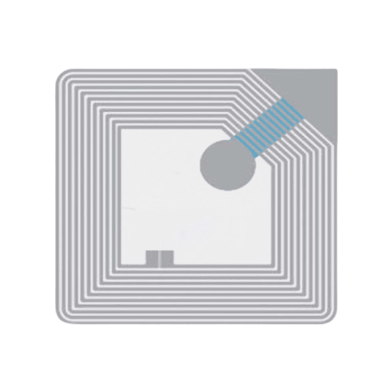 ملصق RFID صغير بتقنية HF مثبت على قارورة طبية لضمان التعرف الدقيق وإدارة المخزون داخل مرافق الرعاية الصحية