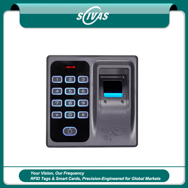 وحدة تحكم RFID بالبصمة مع خرج Wiegand