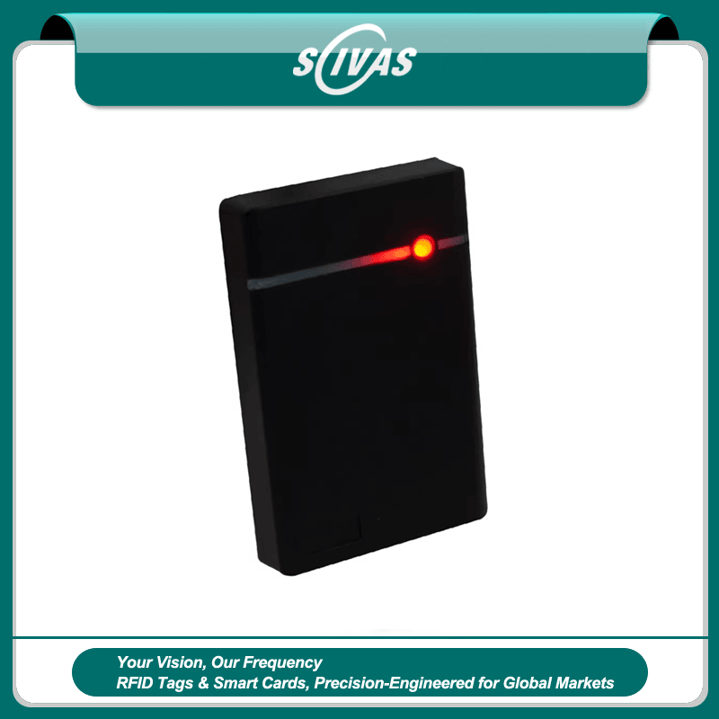 قارئ RFID Wiegand 13.56MHz لأبواب آمنة