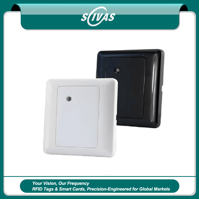 قارئ RFID صغير للتحكم بأبواب Wiegand