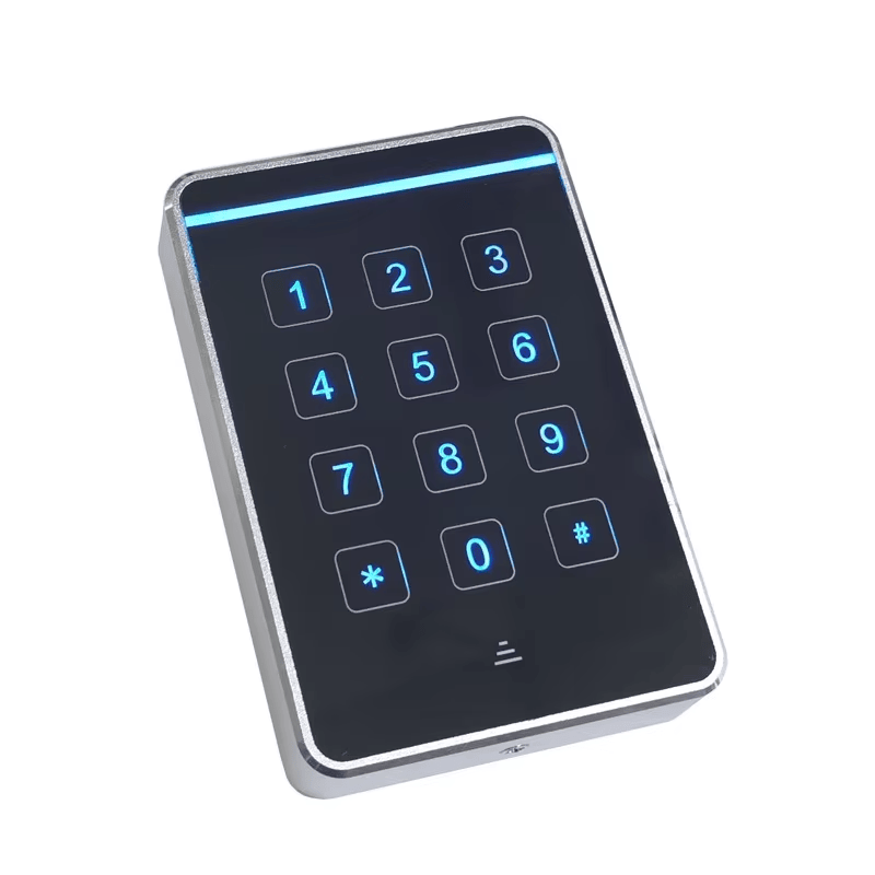 قارئ LF RFID لبطاقات EM وأنظمة Wiegand بتصميم تثبيت جداري للمشترين الذين يقارنون حلول قارئات وصول RFID.