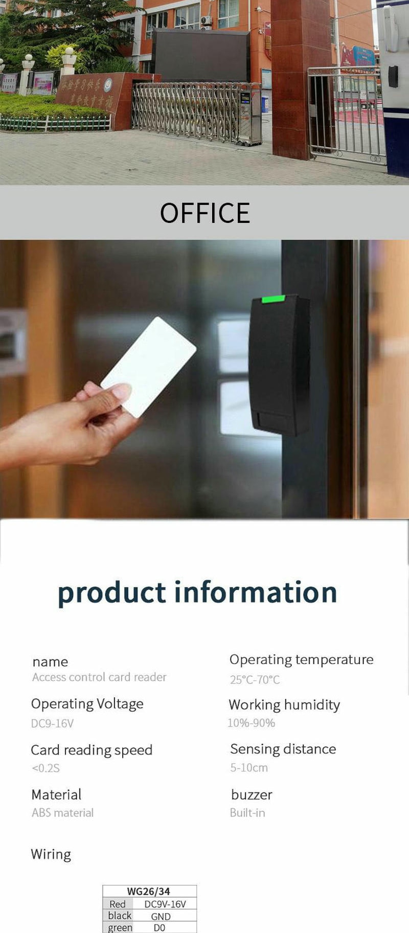 قارئات RFID للتحكم بالأبواب مع التركيز على التحكم الآمن بالدخول لمشاريع قارئات RFID للتحكم بالدخول.
