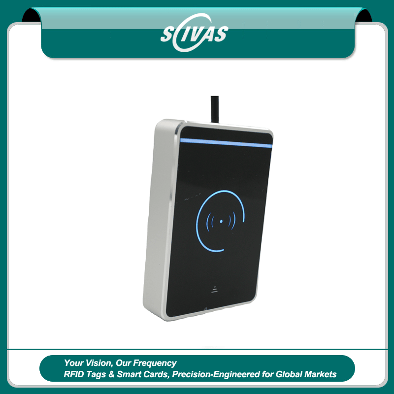 قارئ وصول معدني IP65 مع لوحة مفاتيح NFC