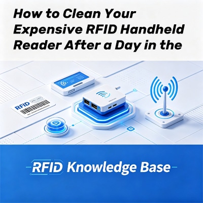 كيفية تنظيف قارئ RFID محمول باهظ الثمن بعد يوم عمل في الطين
