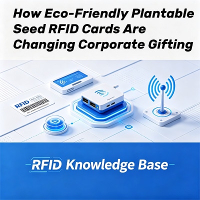 بطاقات RFID من ورق البذور تغيّر مفهوم هدايا الشركات المستدامة