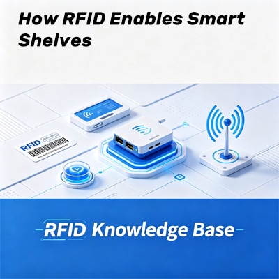 كيف تمكّن RFID الرفوف الذكية من مراقبة المخزون