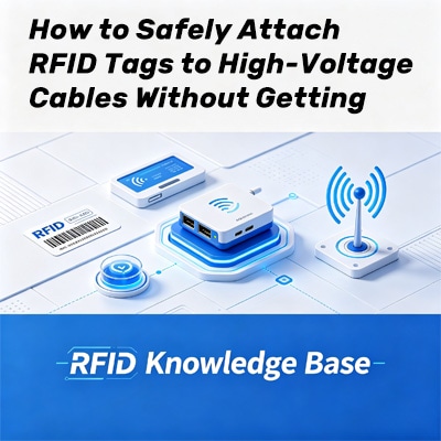 تركيب علامات RFID بأمان على كابلات الجهد العالي
