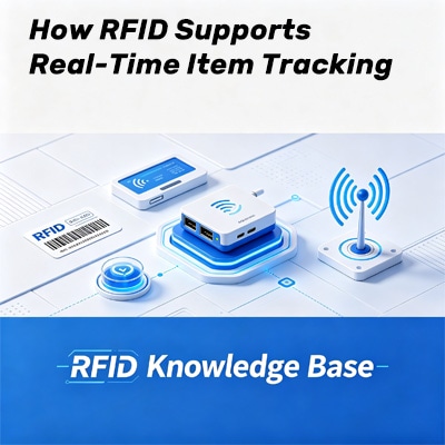 كيف يدعم RFID تتبع العناصر في الوقت الفعلي