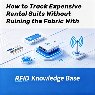 تتبع بدلات التأجير الفاخرة عبر RFID دون إتلاف القماش