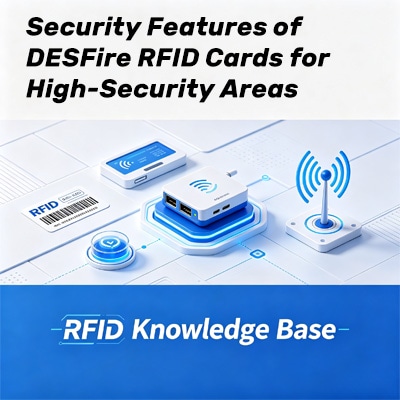 ميزات الأمان لبطاقات DESFire RFID في المناطق عالية الحماية