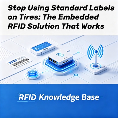 وسوم RFID مدمجة للإطارات: حل تتبع يتحمل بيئة الإطارات القاسية